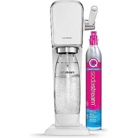 "SodaStream ART Sparkling Water Maker - Sleek White Design for Effortless Refreshment | Varenummer: 7290113764422"